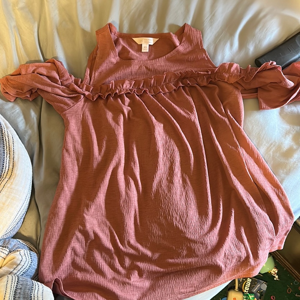 Off the shoulder tank top